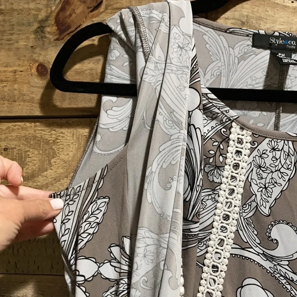 Style&Co Blouse size PM. J - Picture 3 of 11